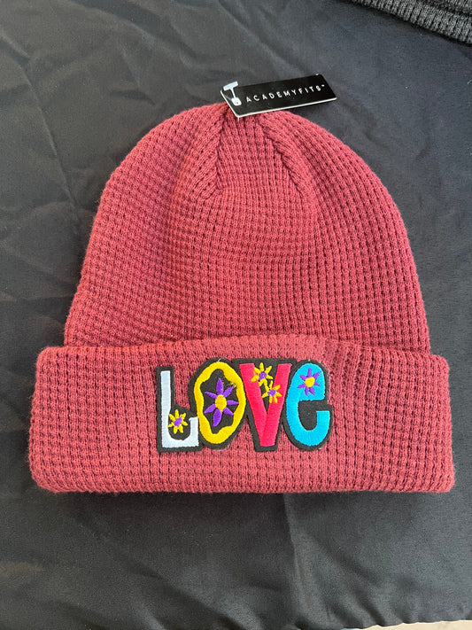 Red Love Beanie